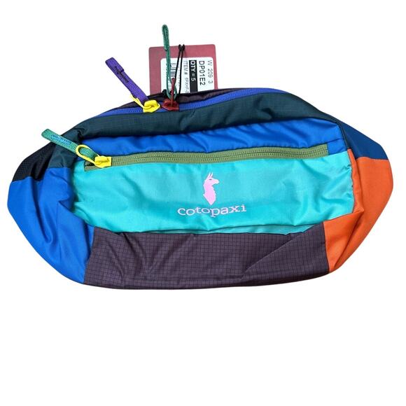 Cotopaxi Kapai 3 L Hip Pack Belt Bag Multicolor Repurposed Fabric New NWT 06 - Picture 1 of 3